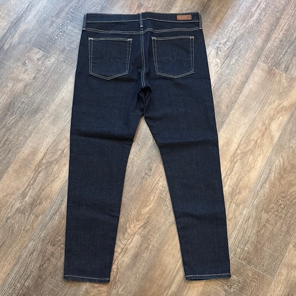 Ag Adriano Goldschmied Women’s The Farrah‎ Skinny Ankle Jeans Size 31R Dark Wash - Picture 4 of 14